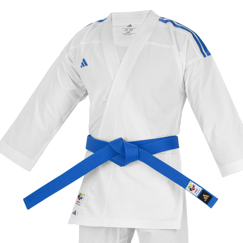 ADIDAS SENKO UNIFORM KARATE WKF K250 KIT 2+1-  (RED/BLUE)