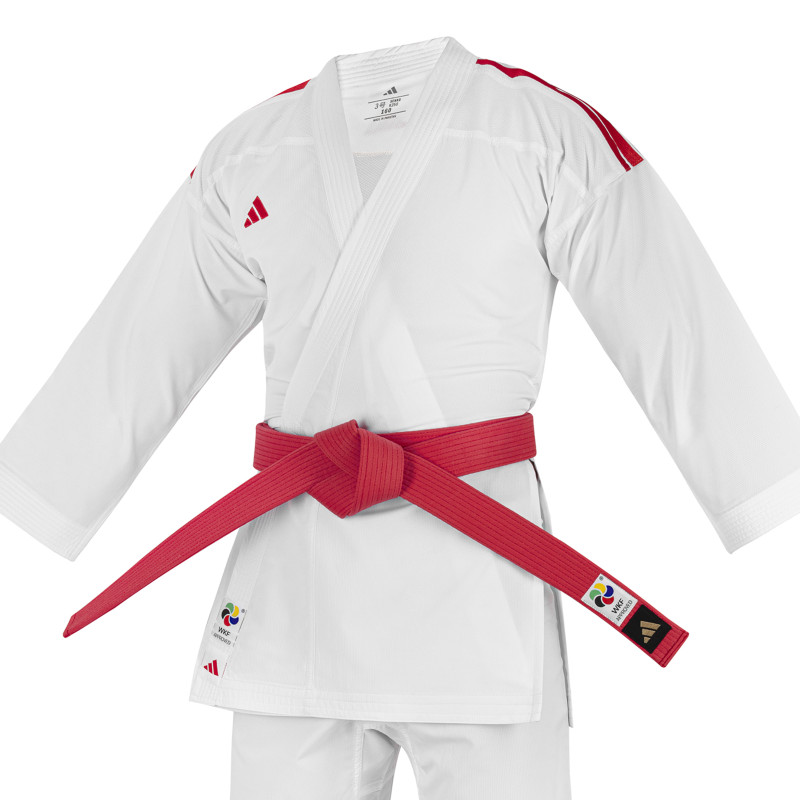 ADIDAS SENKO UNIFORM KARATE WKF K250 KIT 2+1-  (RED/BLUE)