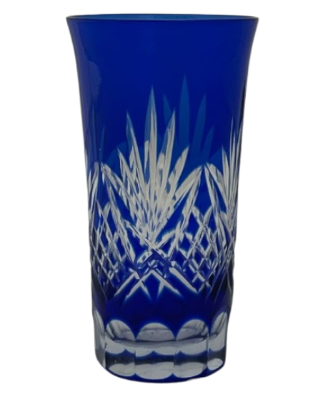 Japan Blue Decorative Pattern Classic Glass