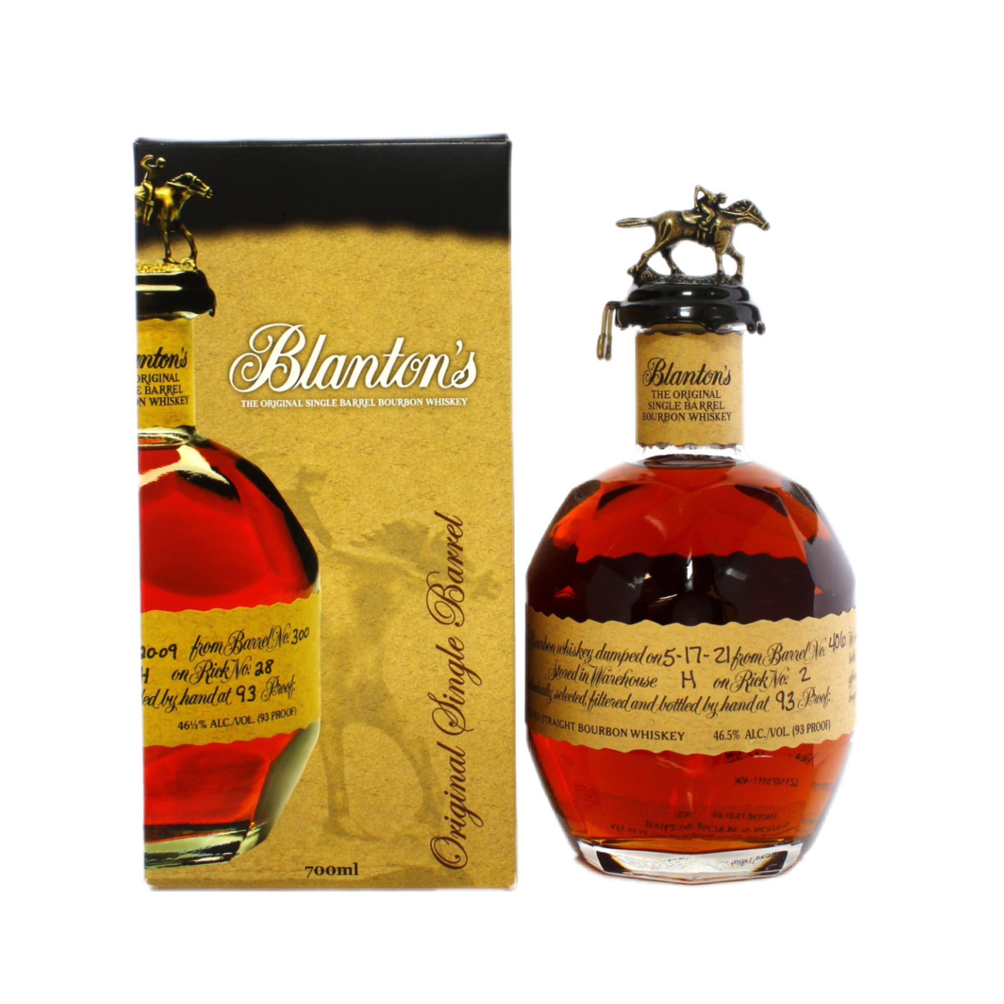 Blanton's Original Single Barrel Kentucky Straight Bourbon Whiskey (Gift Box)