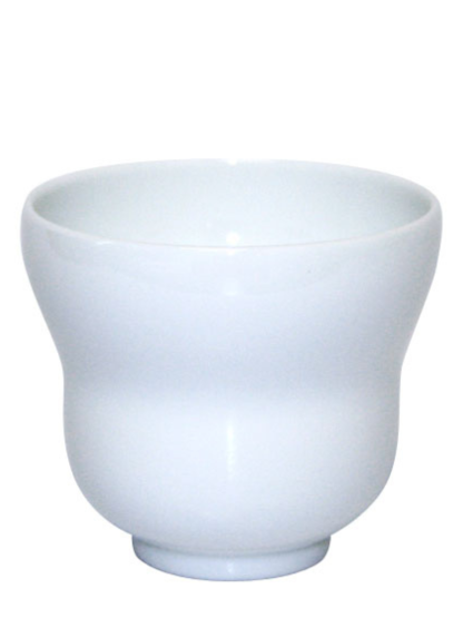 Ceramic Sake Cup "Hakuji Hisago"