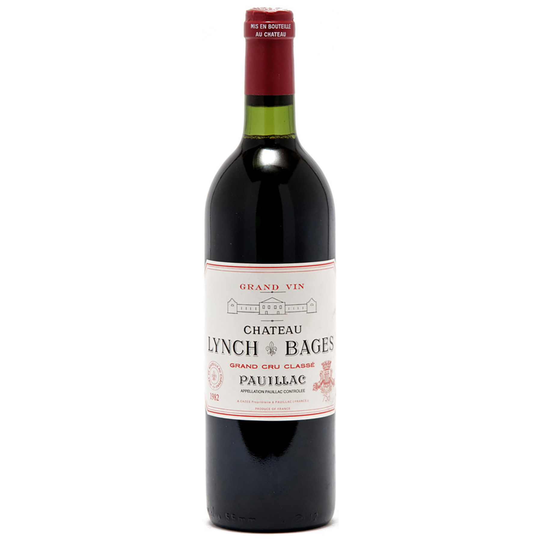 Château Lynch-Bages 5ème Cru Classé Pauillac 1982