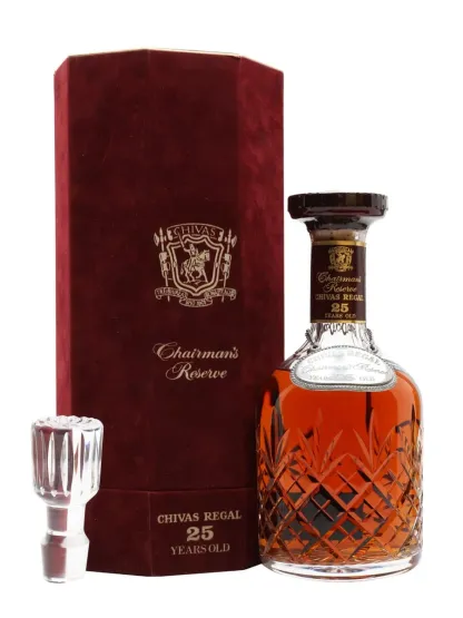 Chivas Regal 25 yo Chairman’s Reserve II Blended Scotch Whisky (bottled 1980's)(with Gift Box)