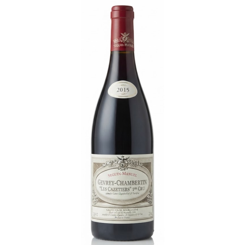 Domaine Seguin-Manuel Gevrey-Chambertin Les Cazetiers 1er Cru 2015