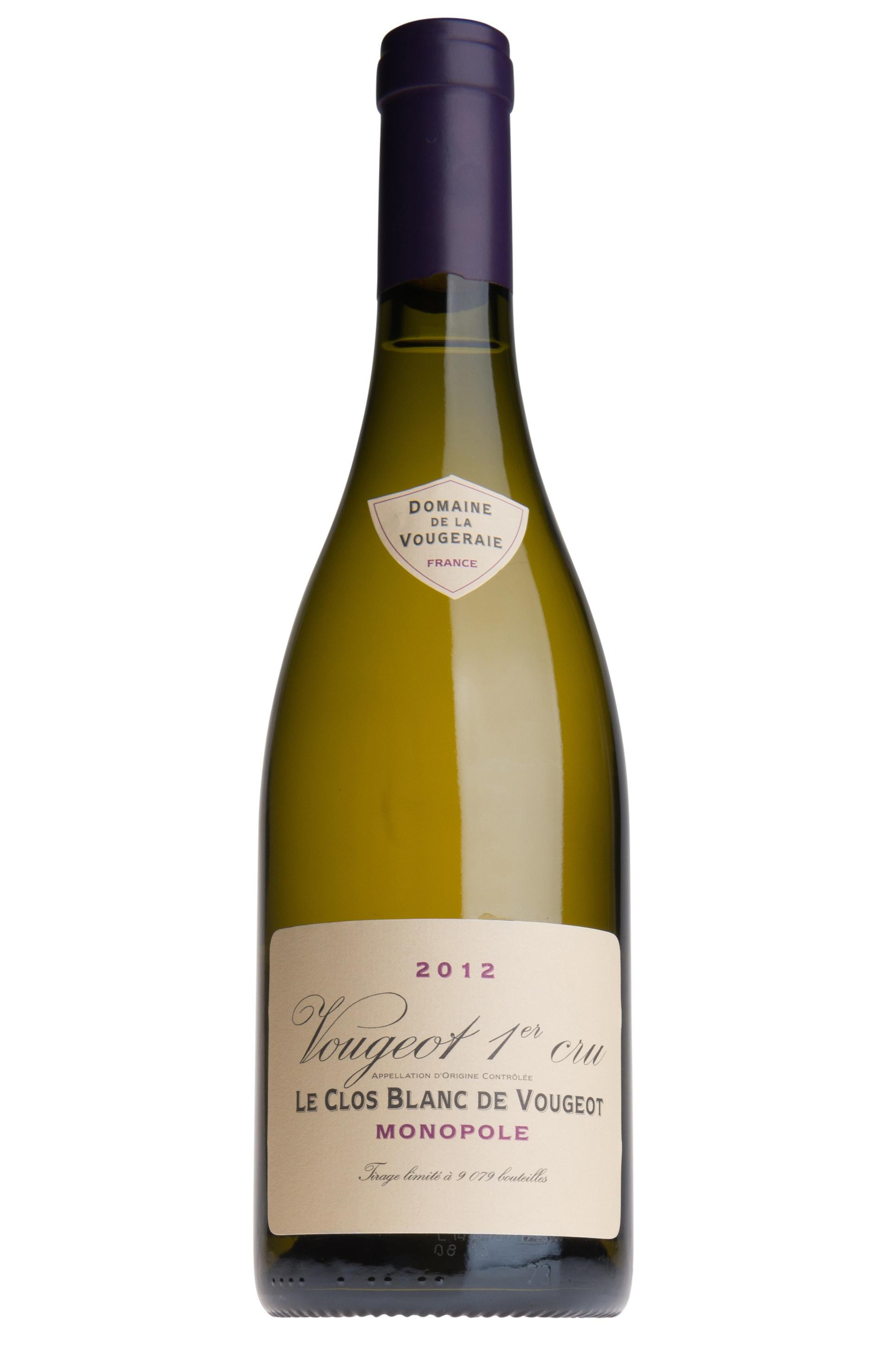 Domaine de la Vougeraie Vougeot 1er Cru Le Clos Blanc de Vougeot Monopole