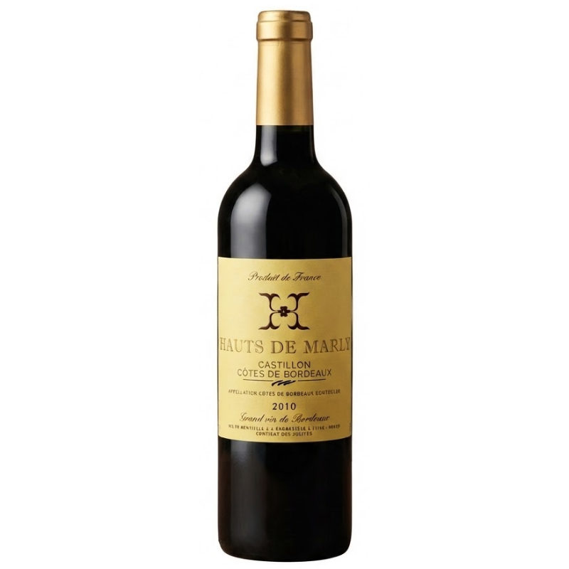 Hauts de Marly Castillon Côtes de Bordeaux AOC 2010