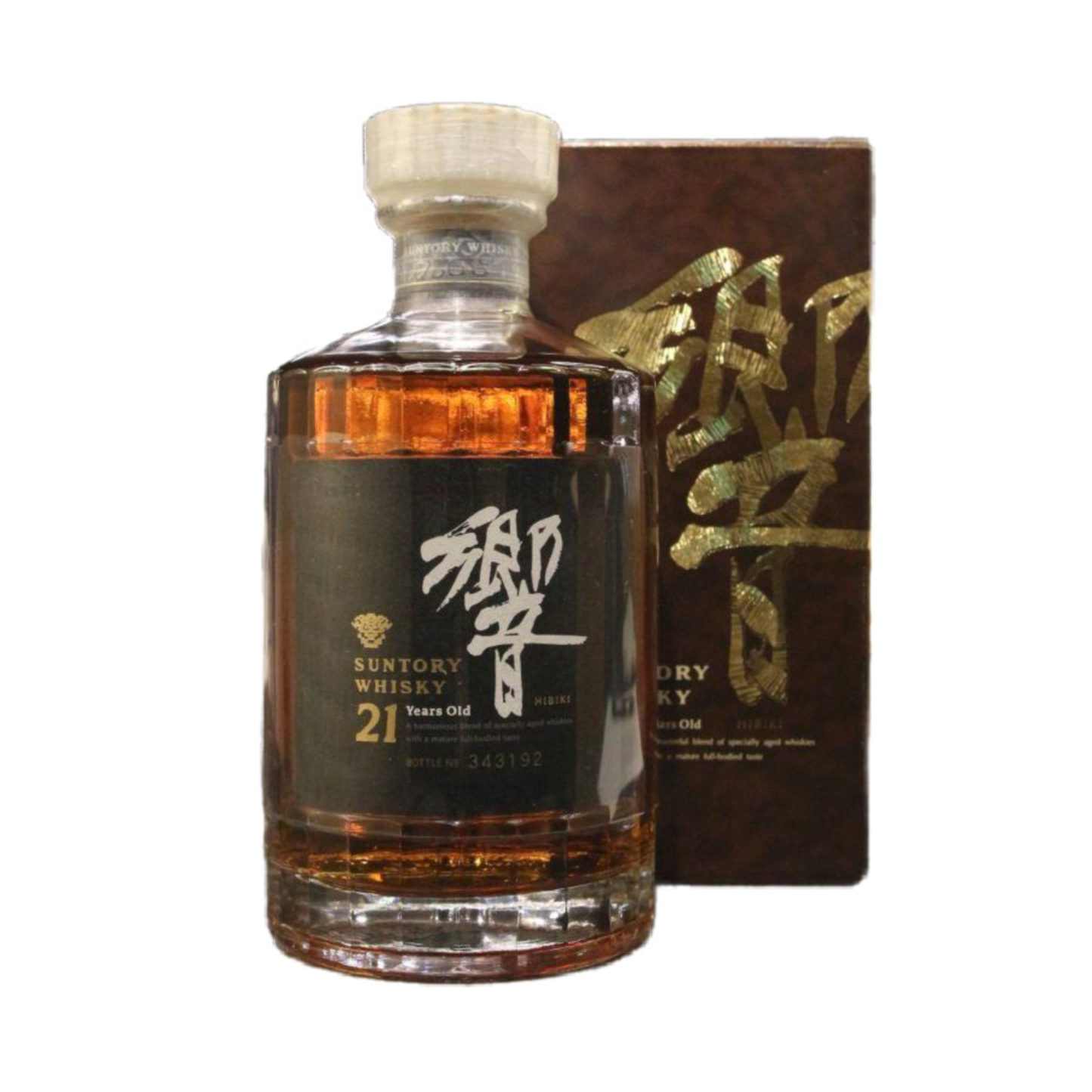 Hibiki 21 Years Old Blended Whisky (Gold Stamp Version)