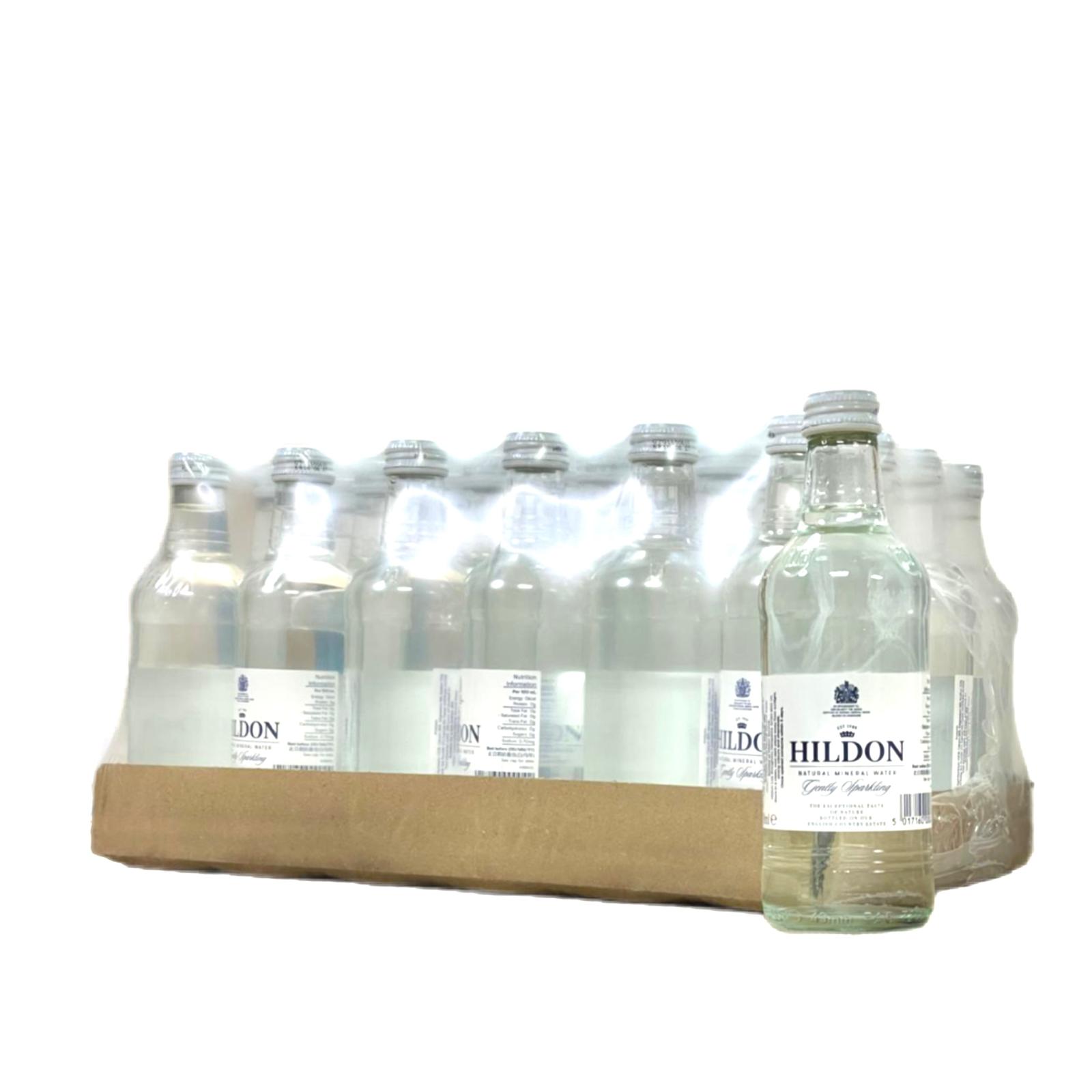 Hildon Natural Mineral Water - Gently Sparkling (24 Btl./Case)