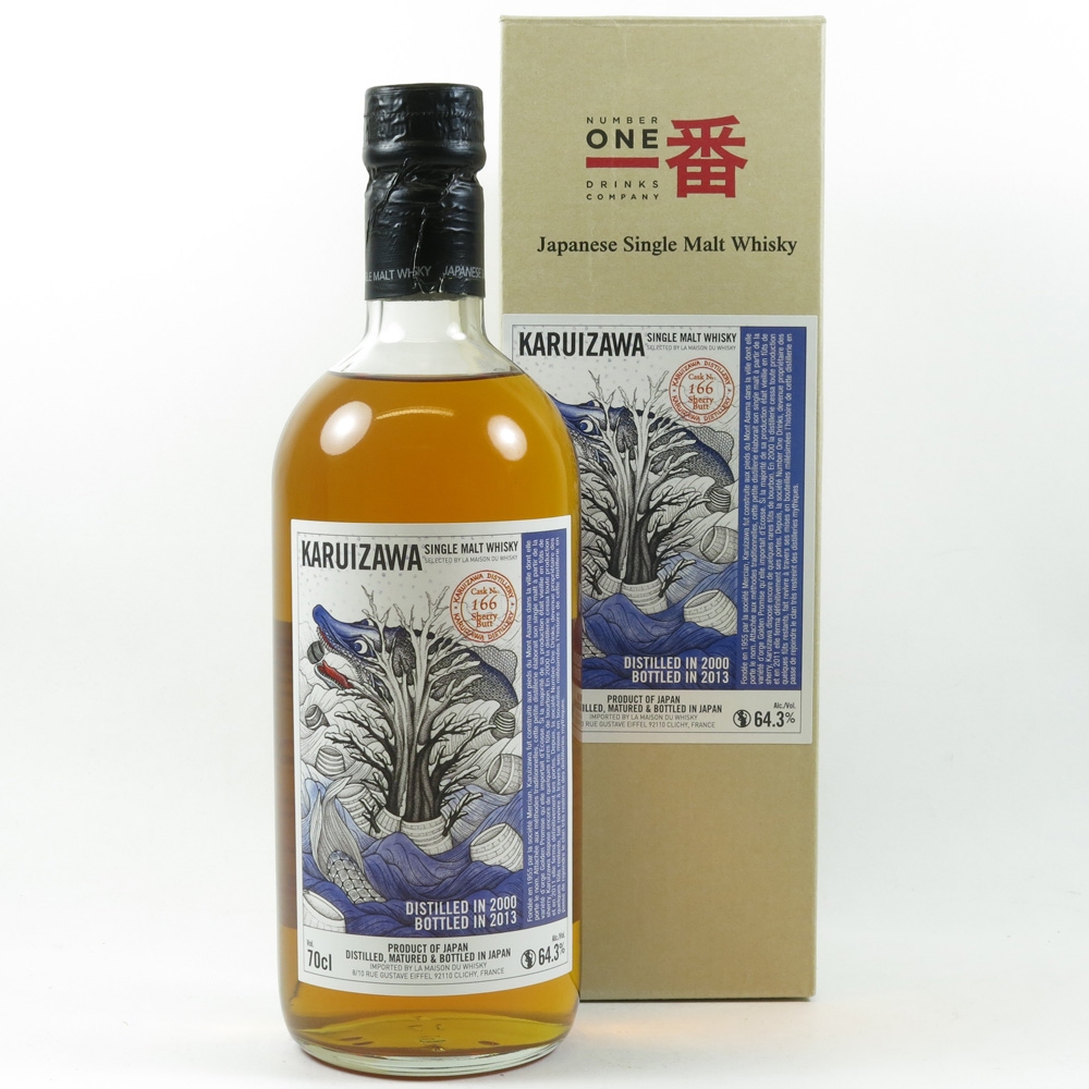 Karuizawa Sea Dragon 2000 Single Malt Cask#166