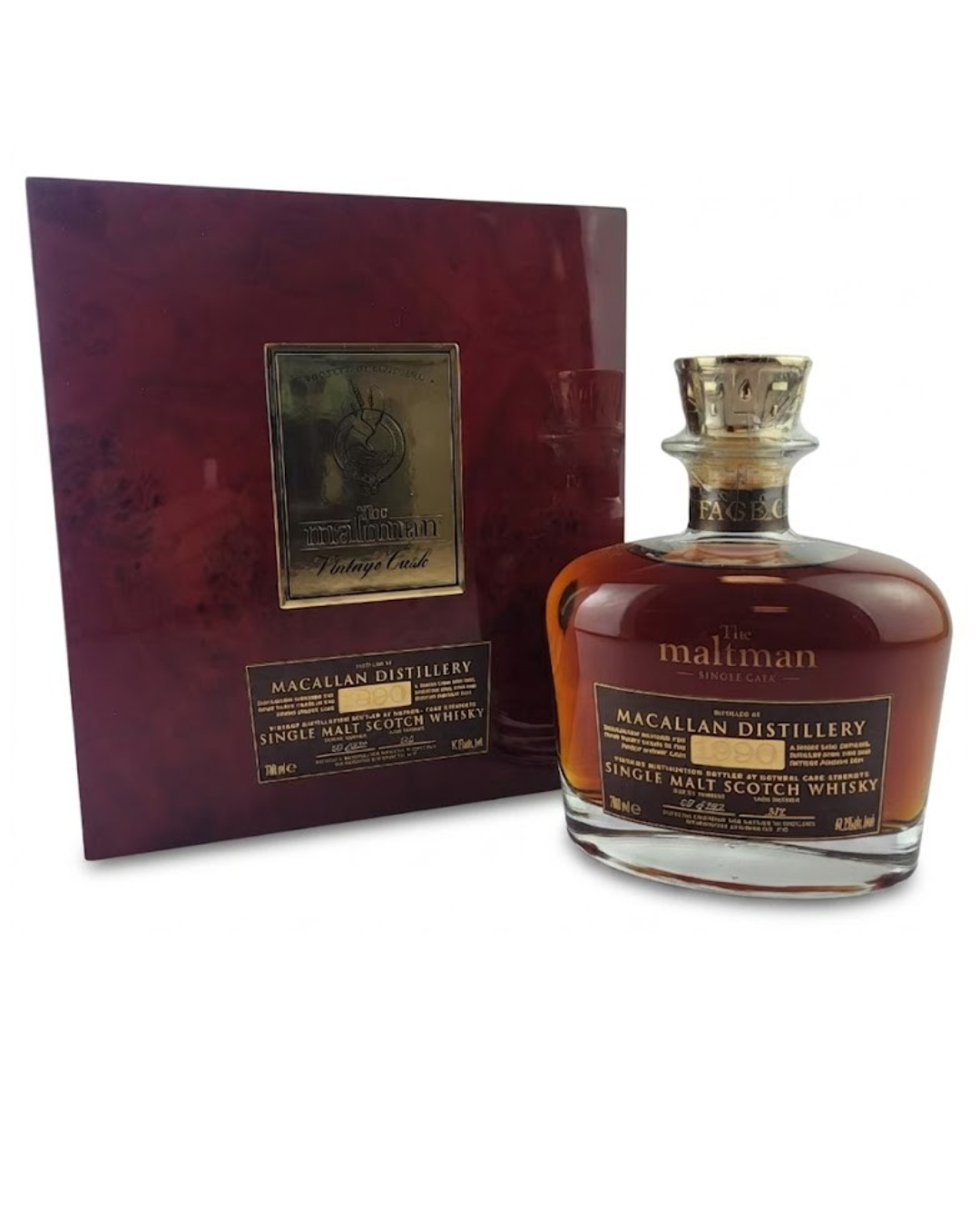 1990 The Macallan, Maltman, 30 Years Old, Sherry Cask#312, Single Malt Scotch Whisky (b. 2021)