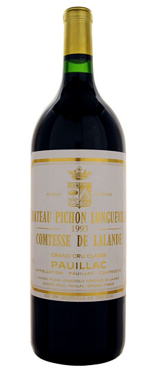 Château Pichon-Longueville Comtesse de Lalande 2 eme Cru Classe Pauillac 1993
