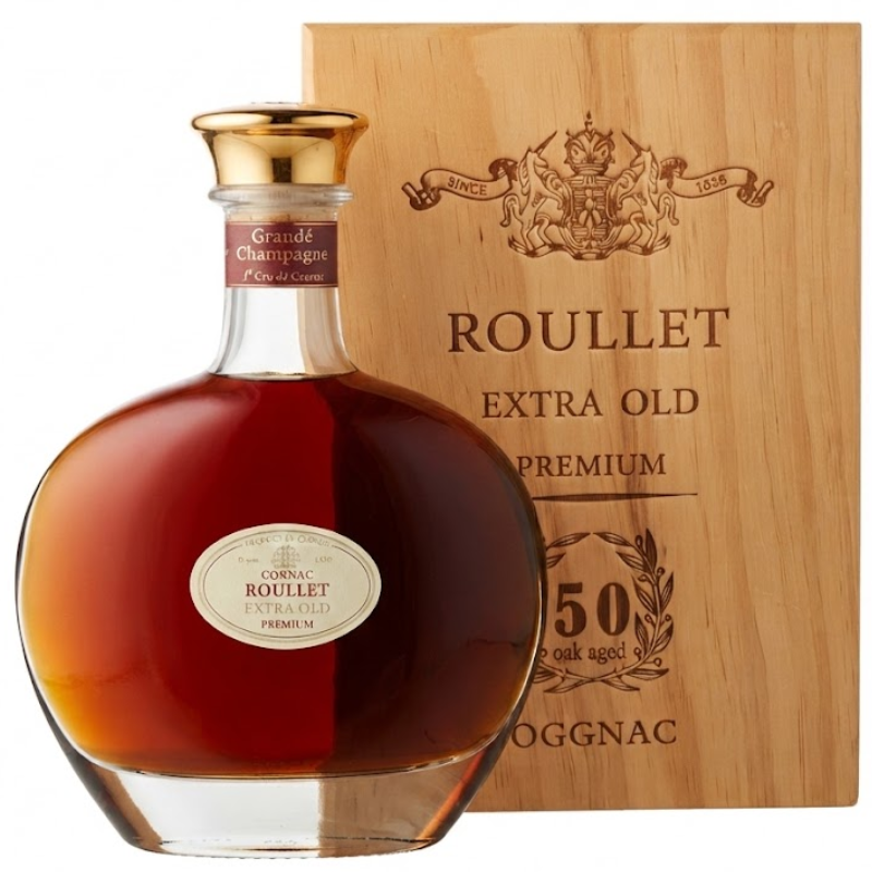 Roullet Extra Old Premium Cognac 50 Years in Oak (Old Version) (Gift Box)