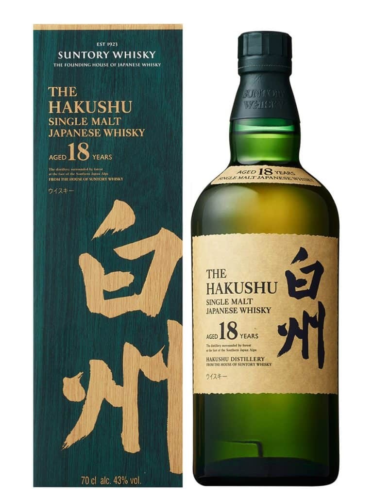The Hakushu 18 Years Single Malt