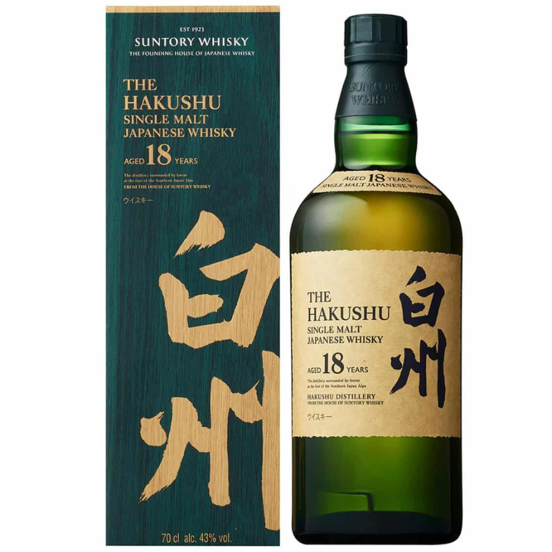 The Hakushu 18 Years Single Malt