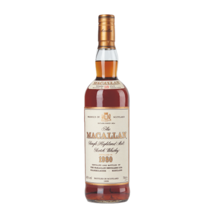 The Macallan 18 Year Old 1980 Sherry Oak Highland Single Malt Whisky