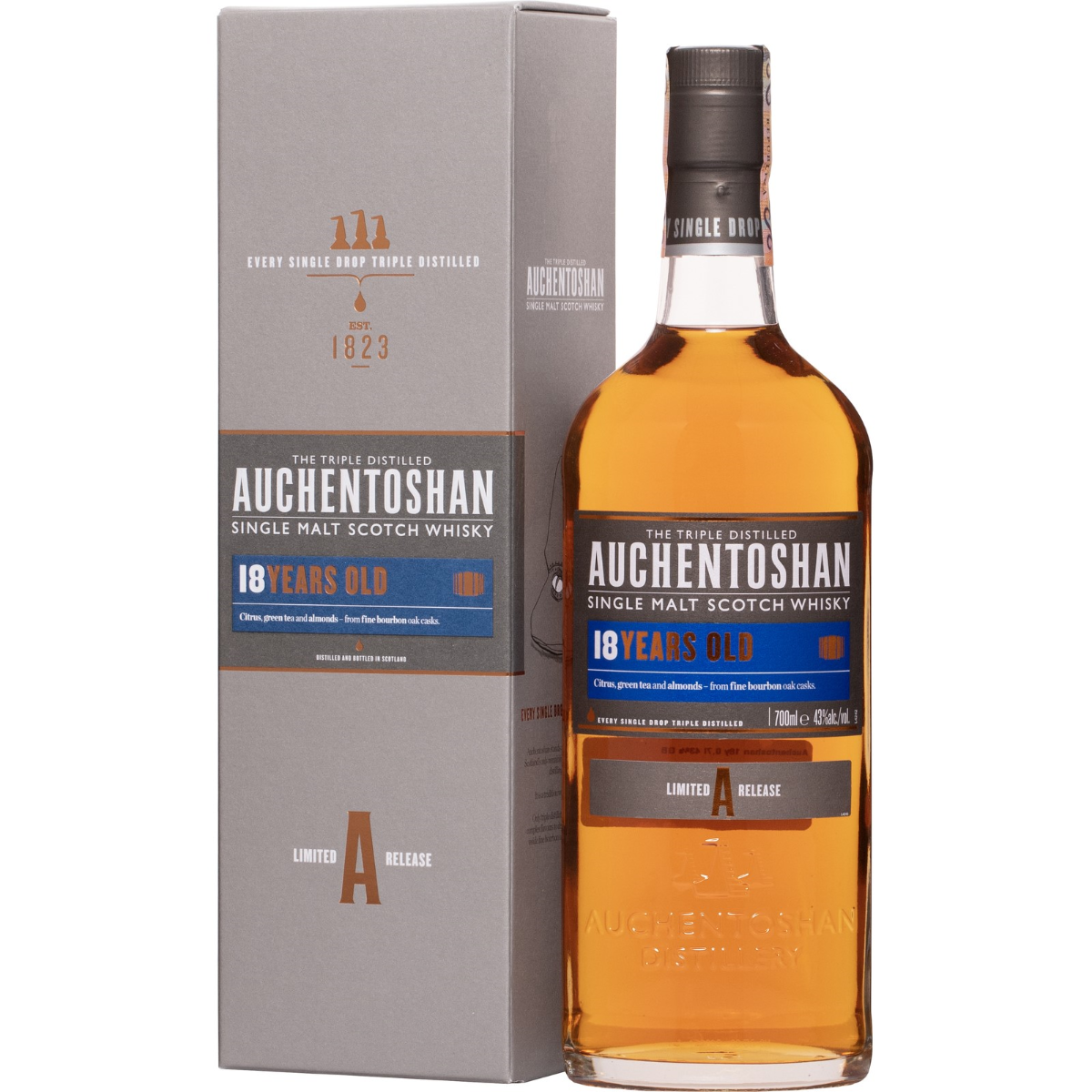 Auchentoshan 18 Year Old Lowland Single Malt Limited A Release (Gift Box)