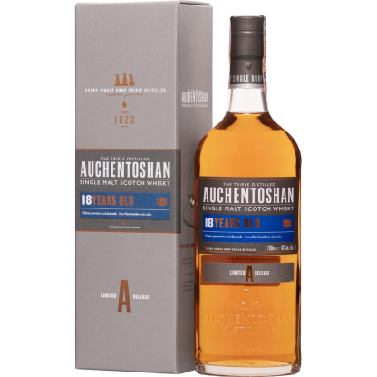 Auchentoshan 18 Year Old Lowland Single Malt Limited A Release (Gift Box)