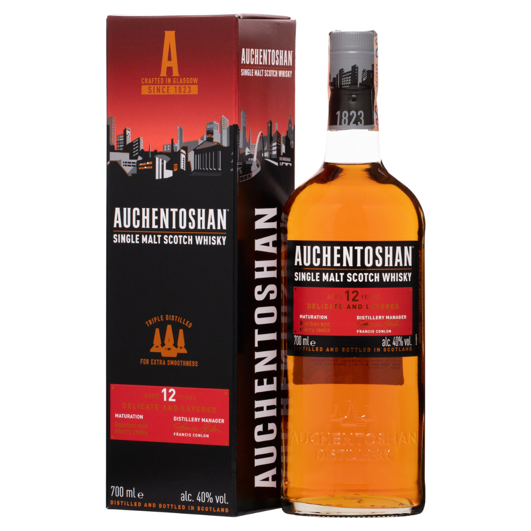 Auchentoshan 12 Year Old Lowland Single Malt (Gift Box)
