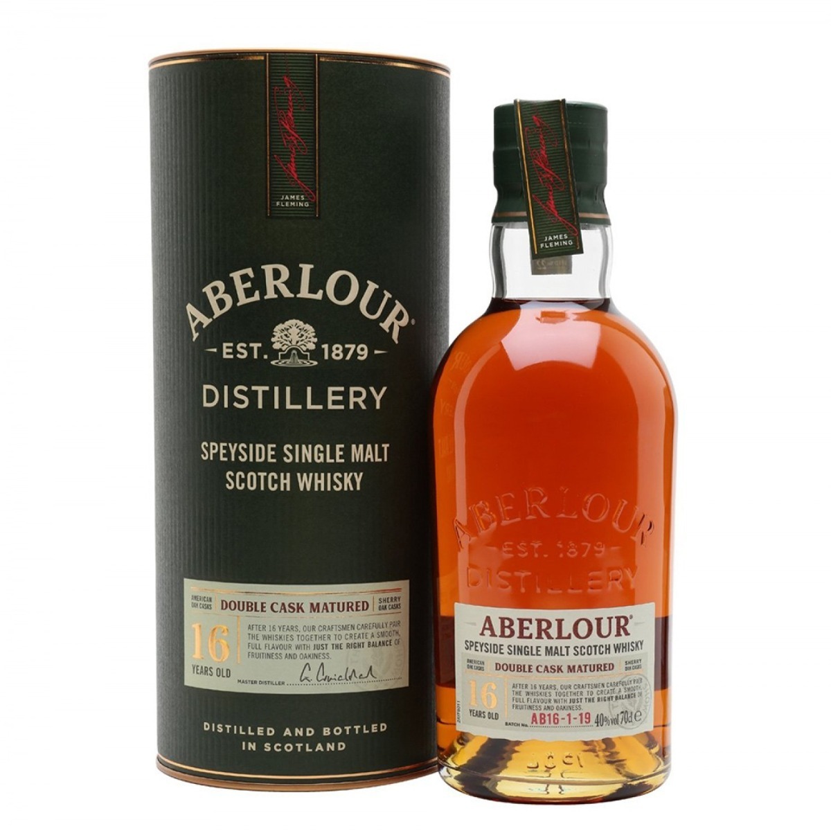 Aberlour Double Cask Matured 16 Year Old Speyside Single Malt (Gift Box)