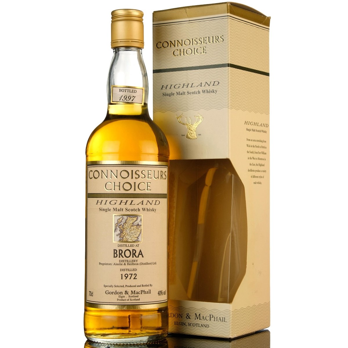 Gordon & MacPhail Connoisseurs Choice Brora 1972 Highland Single Malt (Gift Box)