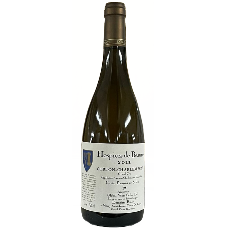 Domaine Ponsot Corton-Charlemagne Grand Cru Hospices de Beaune Cuvée François de Salins 2011
