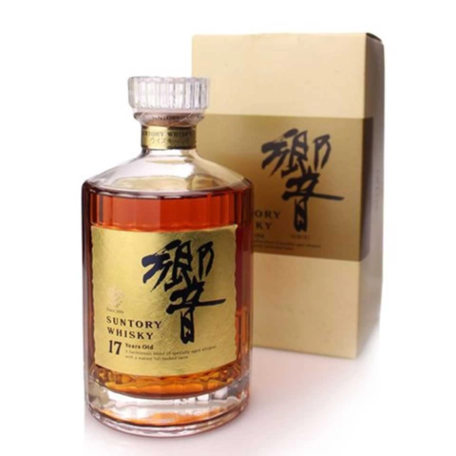 Hibiki 17 Years Old Blended Whisky (Gold Stamp Version)