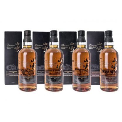 The Yamazaki Limited Edition 2014-2017 (4 Bottles) Single Malt