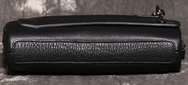 DEEPKEE original nubuck handmade full-grain genuine leather cowhide bag DEEPKEE HANDMADE | Genuine Leather Zip Around Wallet Clutch Wristlet Travel Long Purse No.J083