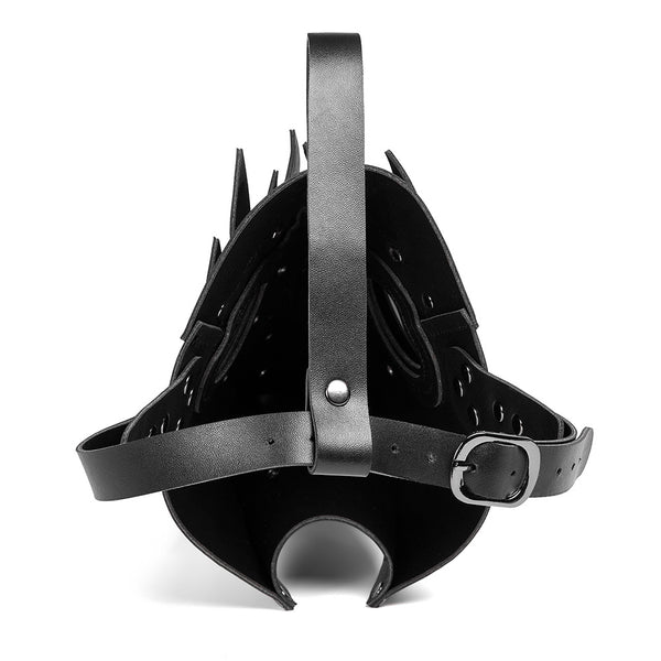 DEEPKEE original nubuck handmade full-grain genuine leather cowhide bag Deepkee Creepy Party Mask Animal Head Mask #FPBM012