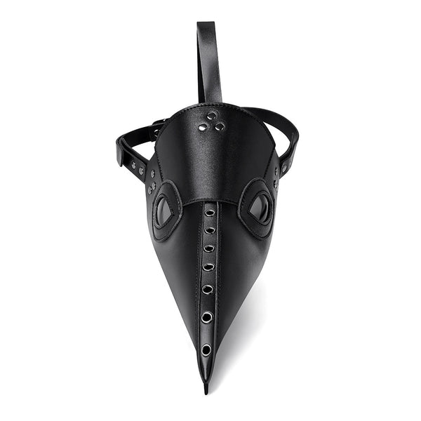 DEEPKEE original nubuck handmade full-grain genuine leather cowhide bag Halloween Plague Bird Doctor Mask, Holiday Party Cosplay Props #FPBM057