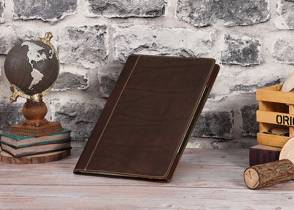 DEEPKEE original nubuck handmade full-grain genuine leather cowhide bag Suitable for 13.3-inch MacBookPro/Air Leather Vintage Laptop Protective Case #2117