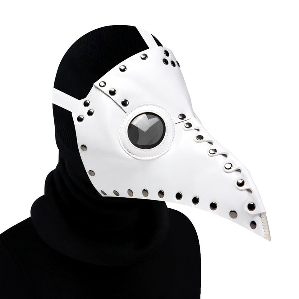 DEEPKEE original nubuck handmade full-grain genuine leather cowhide bag Deepkee Steampunk Medieval Plague Beak Mask #HG65005