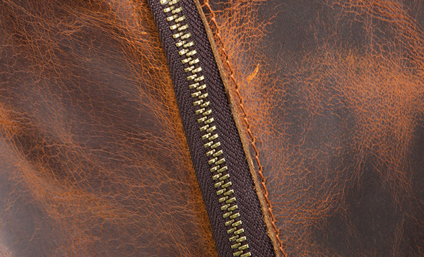 DEEPKEE original nubuck handmade full-grain genuine leather cowhide bag Octavius Outdoor Multifunctional Backpack No.7422