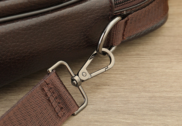 DEEPKEE original nubuck handmade full-grain genuine leather cowhide bag Genuine Leather Vintage Cowhide Crossbody Bag #6042