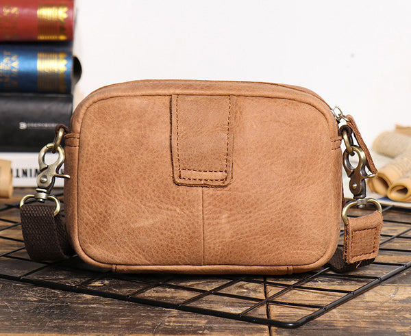 DEEPKEE original nubuck handmade full-grain genuine leather cowhide bag The Satchel Bag #S1242-1