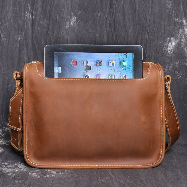 DEEPKEE original nubuck handmade full-grain genuine leather cowhide bag The Kasilof DEEPKEE HANDMADE LEATHER #9017