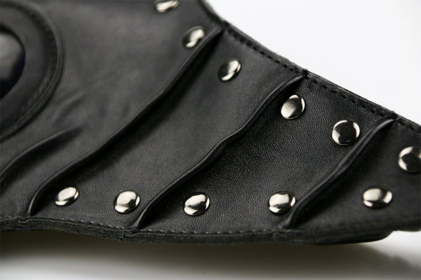 DEEPKEE original nubuck handmade full-grain genuine leather cowhide bag Deepkee Halloween Plague Long Bird Beak Doctor Ball Masks #HG074