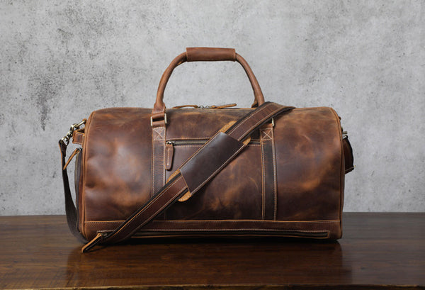 DEEPKEE original nubuck handmade full-grain genuine leather cowhide bag 1234567890