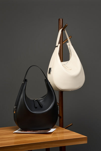 DEEPKEE original nubuck handmade full-grain genuine leather cowhide bag Handmade Leather Simple Style Underarm Bag #2782