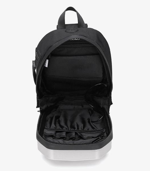 DEEPKEE original nubuck handmade full-grain genuine leather cowhide bag Sling Bag Hard Shell Crossbody Bag Waterproof Short Trip USB Charging Port Teenage 10L No.9509