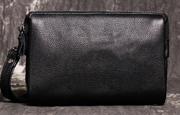 DEEPKEE original nubuck handmade full-grain genuine leather cowhide bag DEEPKEE HANDMADE | Genuine Leather Zip Around Wallet Clutch Wristlet Travel Long Purse No.J083