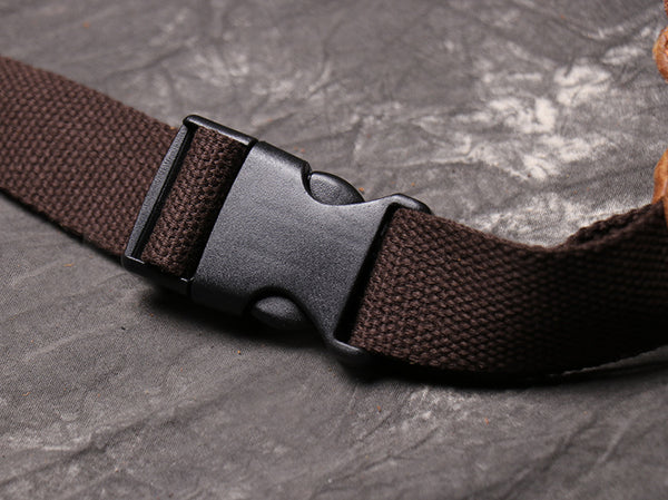 DEEPKEE original nubuck handmade full-grain genuine leather cowhide bag Enos Nubuck Leather Waist Bag No.184