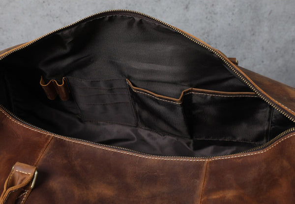 DEEPKEE original nubuck handmade full-grain genuine leather cowhide bag 1234567890