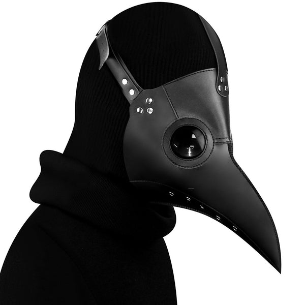DEEPKEE original nubuck handmade full-grain genuine leather cowhide bag Deepkee Leather Plague Doctor Basis Mask #HG065