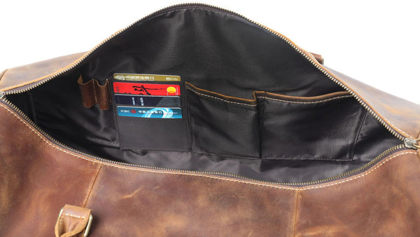 DEEPKEE original nubuck handmade full-grain genuine leather cowhide bag 1234567890