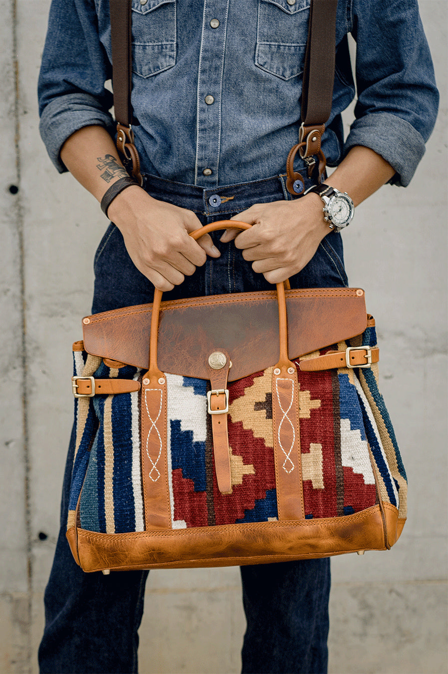 DEEPKEE original nubuck handmade full-grain genuine leather cowhide bag Deepkee Turkish Handmade Wool Rug Replica Kelly Cowhide Bag #30096