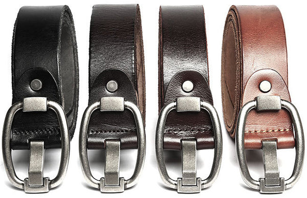 DEEPKEE original nubuck handmade full-grain genuine leather cowhide bag Deepkee genderless Perfect Leather Belt #15014
