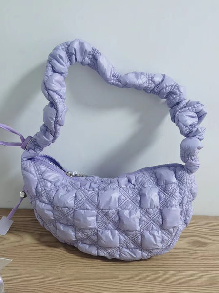 DEEPKEE original nubuck handmade full-grain genuine leather cowhide bag Gnocchi Bag Cross-Body Cozy Bag 雲朵包 WXQ-2