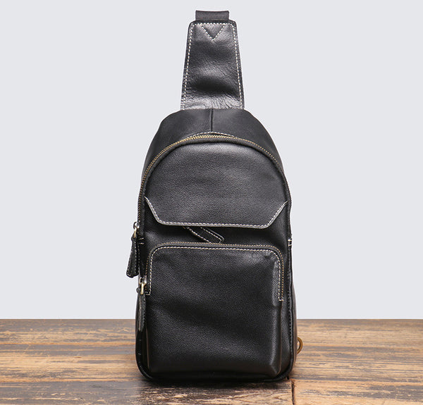 DEEPKEE original nubuck handmade full-grain genuine leather cowhide bag Toby Soft Leather CrossBody Bag No.3809