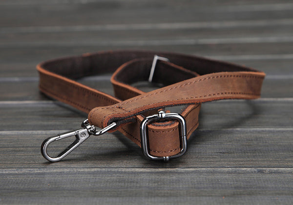 DEEPKEE original nubuck handmade full-grain genuine leather cowhide bag Classy Leather Mens Work Wirstlet Cluch Messenger Bag For Men #100072